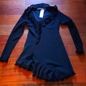 Sun Light Paris. Black swingy tunic